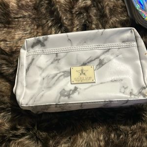 Jeffree Star CREMATED White Marble New Makeup Bag.